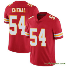 Mens Kansas City Chiefs Leo Chenal Red Authentic Team Color Vapor Untouchable Kcc216 Jersey C2424